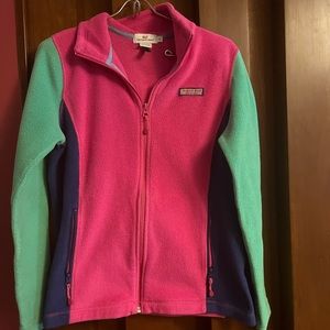 Vineyard Vines  Fleece Full Zip Sweatshirt Sweater Jacket Small